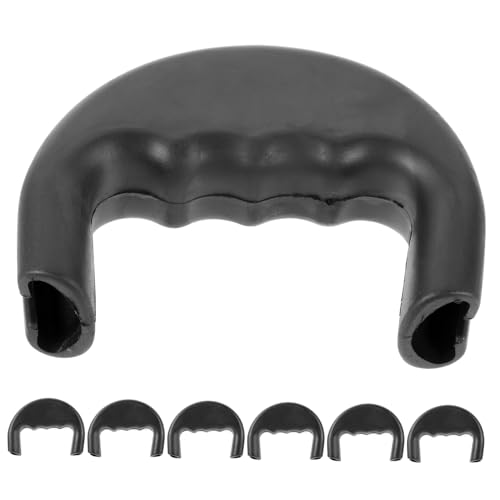 SOIMISS 6 Stück Teiliges Hundeleinen Gummigriffe rutschfeste Ergonomische Griffe für Kleine Haustier Langlebige Hundeleinenhalter zur Sicheren Kontrolle Beim Gassigehen von SOIMISS
