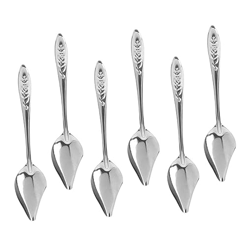 SOIMISS 6 Stück Teiliges Parrot Spoon aus Edelstahl Multifunktionale Futterlöffel mit Kleinem Kopf Praktisches Zubehör für Papageien Kleintierfütterung Robust und Sicher für Milch SOIMISS 6 Stück Teiliges Parrot Spoon aus Edelstahl Multifunktionale Futterlöffel mit Kleinem Kopf Praktisches Zubehör für Papageien Kleintierfütterung Robust und Sicher für Milch von SOIMISS