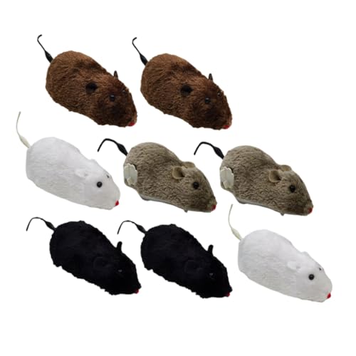 SOIMISS 8 Stück Katzenspielzeug Teiliges Wind Up Mäuse Plüschspielzeug für Katzen Interaktive Spielmäuse Jagdverhalten Stimulieren Fitness Fördern Farben Erhältlich SOIMISS 8 Stück Katzenspielzeug Teiliges Wind Up Mäuse Plüschspielzeug für Katzen Interaktive Spielmäuse Jagdverhalten Stimulieren Fitness Fördern Farben Erhältlich von SOIMISS