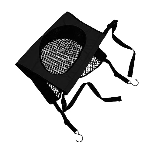 SOIMISS Auto Rücksitz Autos Rücksitzbarriere des Fahrzeugs Isolationsgitter Für Haustiere Hundebarriere Für Auto Zaunnetz Für Haustiere Auto Isolationsnetz Black Nylon von SOIMISS