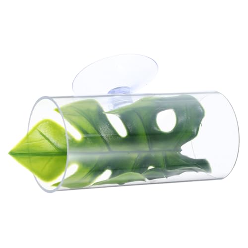 SOIMISS Betta Fish Tunnel Transparent Versteck und Ruheplatz Multifunktional für Aquarien Garnelen und Kleine Fische Langlebig Leicht zu Reinigen Sicher für Betta und Süßwasserfische von SOIMISS