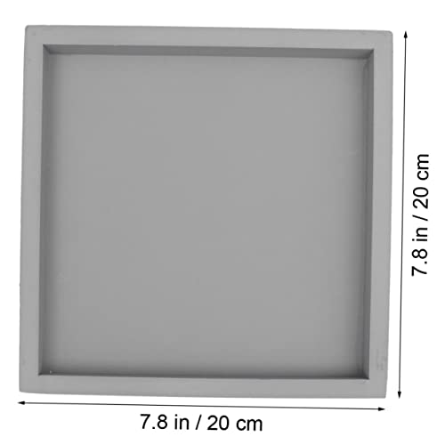 SOIMISS Quadratisches Pflanzentablett Dickes Kunststofftablett rutschfeste Unterseite Auslaufsicher für Balkon und Garten Pflanztopf Unterlage SOIMISS Quadratisches Pflanzentablett Dickes Kunststofftablett rutschfeste Unterseite Auslaufsicher für Balkon und Garten Pflanztopf Unterlage von SOIMISS