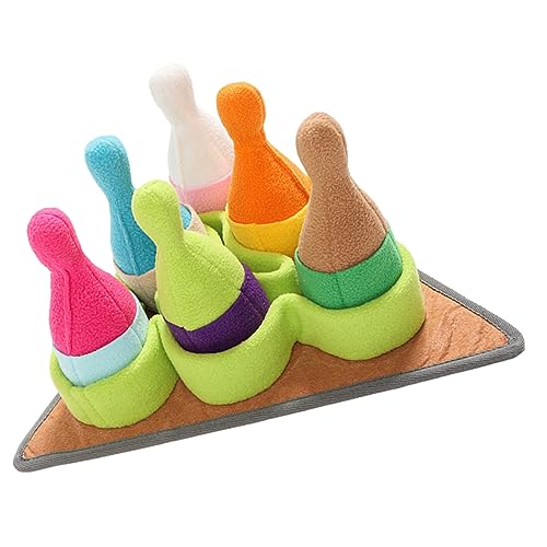 SOIMISS Bowlingkugel-Schnüffelmatte Schüssel für Hunde interaktives schnüffelteppich Schnüffelspielzeug für den Haushalt tragbares Leckerli- Polarfleece SOIMISS Bowlingkugel-Schnüffelmatte Schüssel für Hunde interaktives schnüffelteppich Schnüffelspielzeug für den Haushalt tragbares Leckerli- Polarfleece von SOIMISS