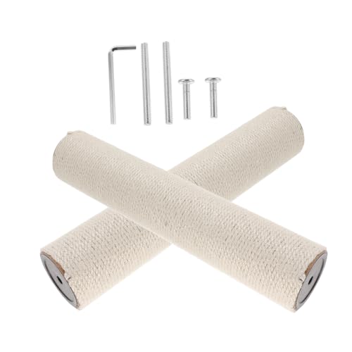 SOIMISS Cat Scratching Post Ersatzset mit Schrauben Stabiles Sisal Kratzpfosten Refill für DIY Katzenbaum Einfache Langlebiger Schutz für Indoor Katzenmöbel und Kratzschutz SOIMISS Cat Scratching Post Ersatzset mit Schrauben Stabiles Sisal Kratzpfosten Refill für DIY Katzenbaum Einfache Langlebiger Schutz für Indoor Katzenmöbel und Kratzschutz von SOIMISS