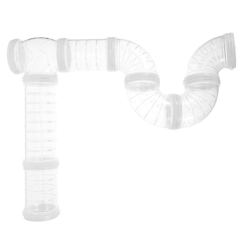 SOIMISS DIY Hamster Tunnel Set Transparent Hamster Röhren Externer Verbindungs Tunnel für Mäuse Ratten Kleine Haustiere Fitness Erweiterbar Geräuscharm Pflegeleicht SOIMISS DIY Hamster Tunnel Set Transparent Hamster Röhren Externer Verbindungs Tunnel für Mäuse Ratten Kleine Haustiere Fitness Erweiterbar Geräuscharm Pflegeleicht von SOIMISS