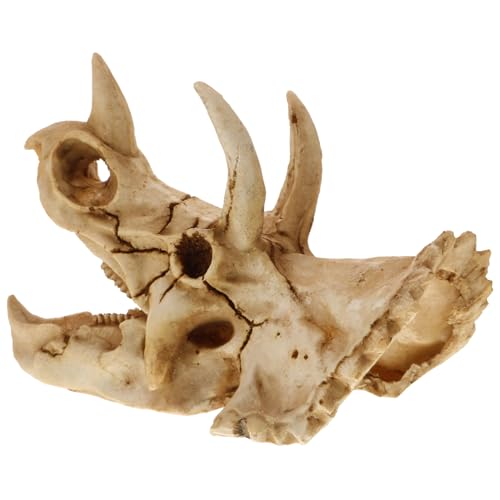SOIMISS Dinosaurier Schädel Versteck Höhle aus Harz Künstliche Dekoration für Aquarien Terrarien und Reptilien für Garnelen und Fische Langlebig und Realistisch Gestaltet SOIMISS Dinosaurier Schädel Versteck Höhle aus Harz Künstliche Dekoration für Aquarien Terrarien und Reptilien für Garnelen und Fische Langlebig und Realistisch Gestaltet von SOIMISS