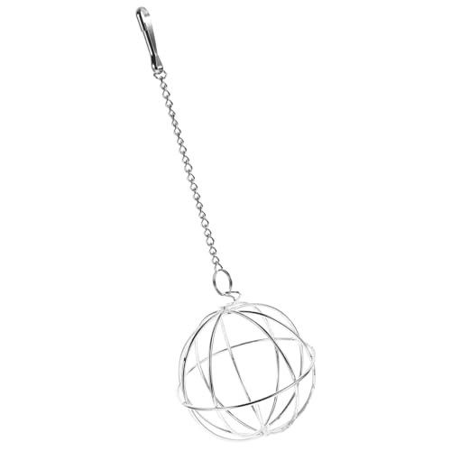 SOIMISS Edelstahl Grass Futterspender Ball für Kaninchen Meerschweinchen Chinchilla Rostfrei zum Aufhängen und Futterstation für Heu und Alfalfa Sauber und Stresslösend SOIMISS Edelstahl Grass Futterspender Ball für Kaninchen Meerschweinchen Chinchilla Rostfrei zum Aufhängen und Futterstation für Heu und Alfalfa Sauber und Stresslösend von SOIMISS