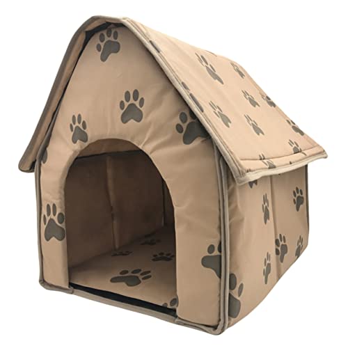 SOIMISS Faltbares Hundezelt Für Haustiere Tragbares Hundebett Mit Weichem Innenraum Für Drinnen Und Draußen Und Katzen SOIMISS Faltbares Hundezelt Für Haustiere Tragbares Hundebett Mit Weichem Innenraum Für Drinnen Und Draußen Und Katzen von SOIMISS