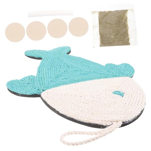 SOIMISS Fischförmiges Kratzbrett Für Katzen Kratzspielzeug Für Kätzchen Katzenklauen Schleifpad Langlebige Katzenmatte Zur Möbel Und Sofa Schutz von SOIMISS