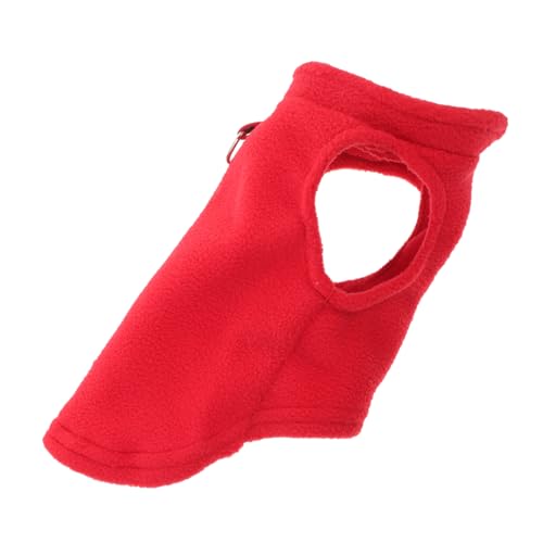 SOIMISS Fleece Hundeweste für Kleine Hunde Warme Winddichte Polar Fleece Weste Weiche Strapazierfähige Hundekleidung Winter Herbst Bequeme Attraktive Haustierweste für Alltag und von SOIMISS