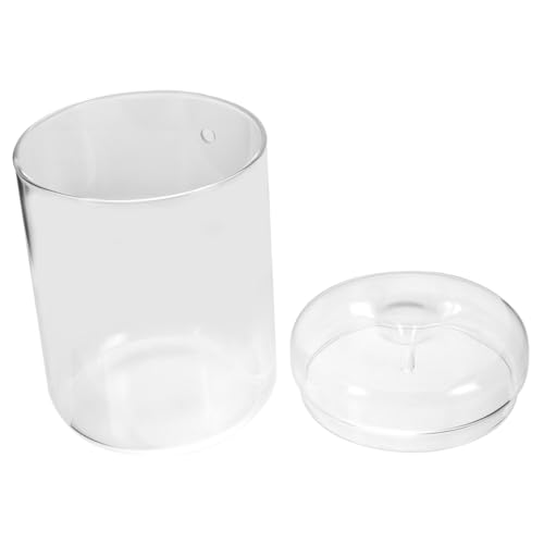 SOIMISS Glas Terrarium Landschaftsbehälter Mikrolandschaft Ökologische Moos Pflanze Tischdeko Transparentes DIY Mini Pflanzengefäß für Büro und Zuhause von SOIMISS