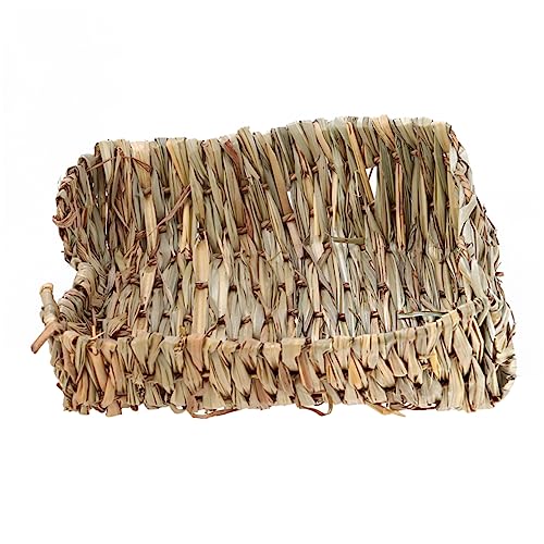 SOIMISS Grasbett Für Kleine Haustiere Kaninchenbett Aus Naturmaterial Geeignet Für Kaninchen Chinchillas Meerschweinchen Und Andere Kleintiere Bietet Bequemlichkeit Und Schutz SOIMISS Grasbett Für Kleine Haustiere Kaninchenbett Aus Naturmaterial Geeignet Für Kaninchen Chinchillas Meerschweinchen Und Andere Kleintiere Bietet Bequemlichkeit Und Schutz von SOIMISS