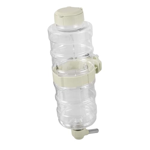 SOIMISS Hängender Haustier Wasserspender für Käfige Auslaufsichere Trinkflasche für Hunde Katzen und Kaninchen Automatischer Wasserspender mit Gravity und Einfacher Montagegrün von SOIMISS