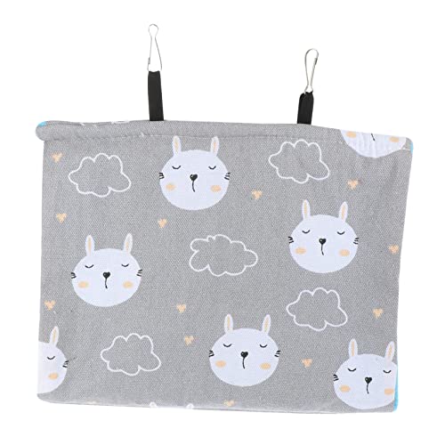 SOIMISS Hamster Hängematte Dreieckiges Warmes Haustierbett Für Käfig Einfach Befestigbar Gemütlich Für Hamster Vögel Kleine Kleintiere Zubehör von SOIMISS