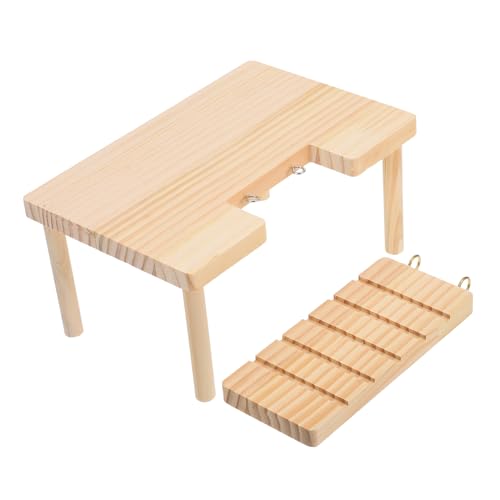 SOIMISS Hamster Holzplattform Mit Treppe Dekorative Holzrampe Für Hamsterkäfig Für Zwerghamster Meerschweinchen Und Andere Kleine Haustiere Für Hamsterkäfig Dekoration SOIMISS Hamster Holzplattform Mit Treppe Dekorative Holzrampe Für Hamsterkäfig Für Zwerghamster Meerschweinchen Und Andere Kleine Haustiere Für Hamsterkäfig Dekoration von SOIMISS
