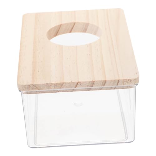 SOIMISS Hamster Sandbad Box Aus Kleine Badebox Mit Holzdeckel Für Hamster Mäuse Und Andere Kleintiere Sandbadebox Für Artgerechte SOIMISS Hamster Sandbad Box Aus Kleine Badebox Mit Holzdeckel Für Hamster Mäuse Und Andere Kleintiere Sandbadebox Für Artgerechte von SOIMISS