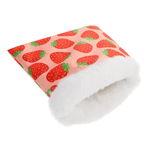 SOIMISS Hamster Schlafsack Warmes Kuschelbett für Kleine Haustiere Wie Meerschweinchen und Ratten Weicher Schlafplatz für Winter Leicht Tragbarer Kleintier Nestbeutel für Zuhause und SOIMISS Hamster Schlafsack Warmes Kuschelbett für Kleine Haustiere Wie Meerschweinchen und Ratten Weicher Schlafplatz für Winter Leicht Tragbarer Kleintier Nestbeutel für Zuhause und von SOIMISS