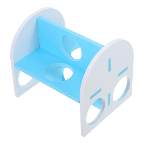 SOIMISS Hamster Tunnel aus PVC Glatte Oberfläche Sicheres Versteck und Spielplatz für Hamster Meerschweinchen Rennmäuse und Kleine Nagetiere im Käfig Blau von SOIMISS