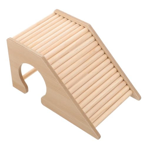 SOIMISS Hamsterhaus Mit Kletterleiter Aus Holz Multifunktionales Für Chinchillas Für Käfig Zubehör Sicheres Kletterspielzeug Für Kleine Haustiere Holzleiterspielzeug Für Hamster von SOIMISS