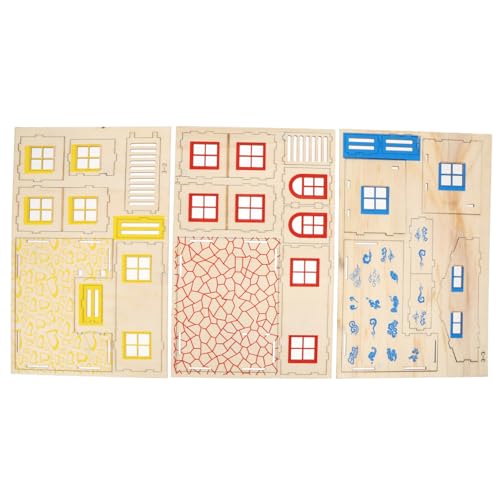 SOIMISS Hamsterhaus aus Holz mit Kletterleiter Mehrstöckige Villa Versteck für Zwerghamster und Kleine Haustiere Langlebiges Naturholzspielzeug für Artgerechtes Klettern und Verstecken SOIMISS Hamsterhaus aus Holz mit Kletterleiter Mehrstöckige Villa Versteck für Zwerghamster und Kleine Haustiere Langlebiges Naturholzspielzeug für Artgerechtes Klettern und Verstecken von SOIMISS