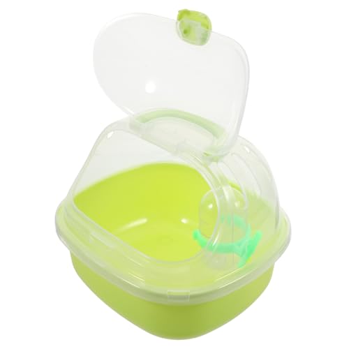 SOIMISS Hamsterkäfig Tragbarer Hamster Reisekäfig Hamster Transportkäfig Hamster Trägerkäfig Hamster Reise Träger Hamster Reise Träger Hamster Reise Träger Meerschweinchen Träger Hellgrün von SOIMISS