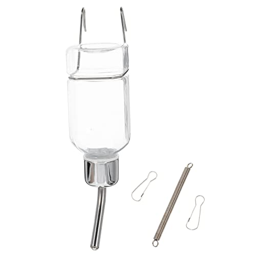 SOIMISS Haustier Wasserspender Hängend Automatische Trinkflasche für Kleine Tiere für Hunde und Katzen aus Sicherem Geruchlosem Material Transparent SOIMISS Haustier Wasserspender Hängend Automatische Trinkflasche für Kleine Tiere für Hunde und Katzen aus Sicherem Geruchlosem Material Transparent von SOIMISS