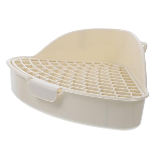 SOIMISS Haustiertoilette Hasenstreu Tablett Toiletten-Trainingssitz Kaninchenstreu Kaninchen Ecktöpfchen Hasen-Töpfchen Wurf dreieckige Kaninchentoilette Kaninchen Töpfchen Plastik Weiß SOIMISS Haustiertoilette Hasenstreu Tablett Toiletten-Trainingssitz Kaninchenstreu Kaninchen Ecktöpfchen Hasen-Töpfchen Wurf dreieckige Kaninchentoilette Kaninchen Töpfchen Plastik Weiß von SOIMISS