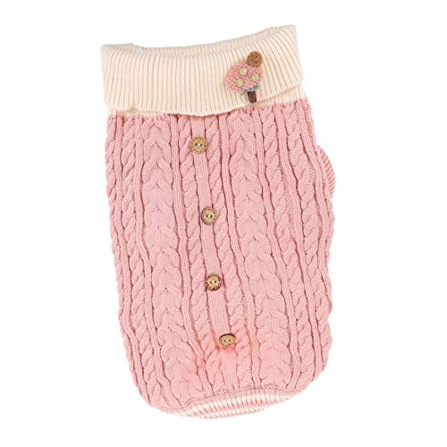 SOIMISS Hochwertiger Haustier Pullover mit Rollkragen Gefüttert Dehnbar und Atmungsaktiv Wärmendes Hundekostüm für Kleine Hunde und Welpen Pflegeleicht und Wiederverwendbar für Kalte SOIMISS Hochwertiger Haustier Pullover mit Rollkragen Gefüttert Dehnbar und Atmungsaktiv Wärmendes Hundekostüm für Kleine Hunde und Welpen Pflegeleicht und Wiederverwendbar für Kalte von SOIMISS