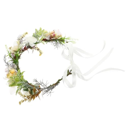 SOIMISS Hochzeit Blumenhalsband Für Haustiere Blumenkrone Für Tragbares Für Hochzeitsfotos Requisite Für Besondere Anlässe von SOIMISS