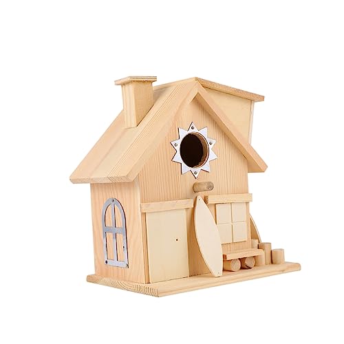 SOIMISS Hölzernes Vogelhaus mit Hängendem Design Außendekoration für Ihren Garten und Langlebiges Perfektes für Vogel SOIMISS Hölzernes Vogelhaus mit Hängendem Design Außendekoration für Ihren Garten und Langlebiges Perfektes für Vogel von SOIMISS