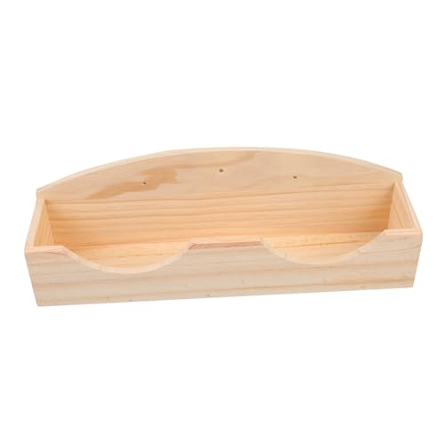SOIMISS Holz Futterspender für Kaninchen und Kleintiere Futterstation mit Gras Halterung Futtertrog für Meerschweinchen und Zwergkaninchen Futterverschwendung Hygienischer Napf für Hasen SOIMISS Holz Futterspender für Kaninchen und Kleintiere Futterstation mit Gras Halterung Futtertrog für Meerschweinchen und Zwergkaninchen Futterverschwendung Hygienischer Napf für Hasen von SOIMISS