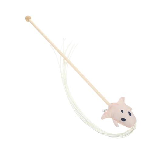 SOIMISS Holzkatzen Neckspielzeug Plüsch Katzenspielzeugstab Katzentipi Plüsch SOIMISS Holzkatzen Neckspielzeug Plüsch Katzenspielzeugstab Katzentipi Plüsch von SOIMISS