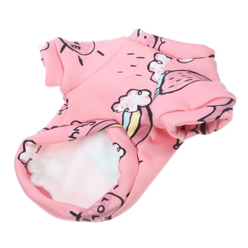 SOIMISS Hundekleidung Kleines Kleid Welpenkleidung Für Katzen Welpenkleidung Hundekleidung Für Haustiere Xx Cartoon Niedlicher Wintermantel Hunde Outfits Hunde Miniatur Haustierbekleidung von SOIMISS