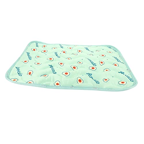 SOIMISS Hundekühlmatte für Haustiere Kühlende Schlafmatte für Hunde und Katzen Tragbar Atmungsaktiv für Sommer Grüne Avocado Design SOIMISS Hundekühlmatte für Haustiere Kühlende Schlafmatte für Hunde und Katzen Tragbar Atmungsaktiv für Sommer Grüne Avocado Design von SOIMISS