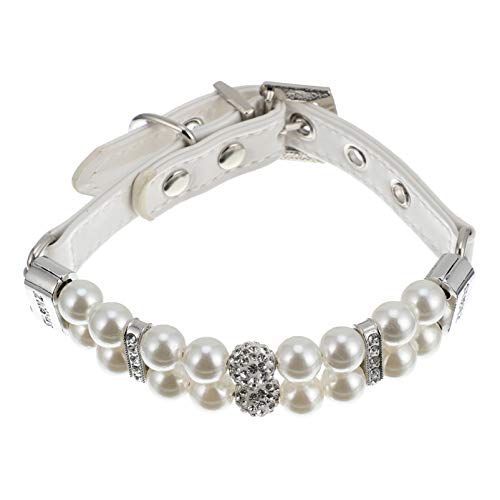 SOIMISS Hundeperlenhalsband Haustier Für Hunde Ausgefallenes Haustierhalsband Haustierhalsband Perlenanhänger Hundehalskette Perlenkette Hundehalsband Und Perlen von SOIMISS