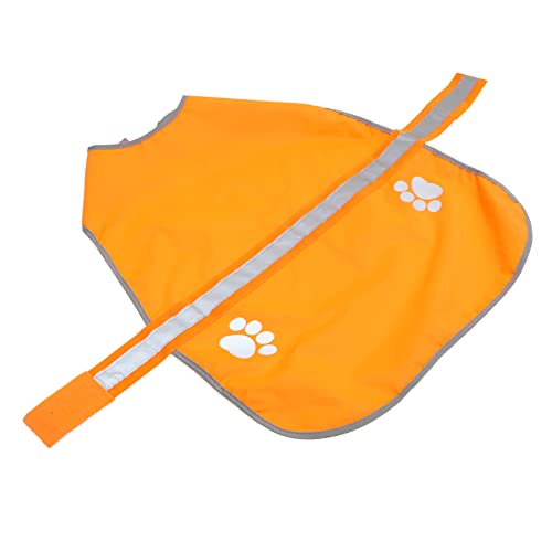 SOIMISS Hundeweste Reflektierend Fluoreszierend Sicherheitsweste für Hunde Verstellbar für Outdoor Aktivitäten Orange SOIMISS Hundeweste Reflektierend Fluoreszierend Sicherheitsweste für Hunde Verstellbar für Outdoor Aktivitäten Orange von SOIMISS