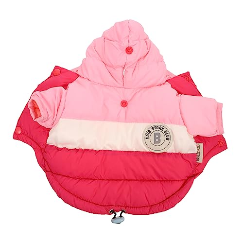 SOIMISS Hundeweste aus Gesteppter Daunenbaumwolle Warm Gepolstert Winddicht Modisch für Kleine Hunde Wie Chihuahua als Winterjacke und Haustierkleidung Rot SOIMISS Hundeweste aus Gesteppter Daunenbaumwolle Warm Gepolstert Winddicht Modisch für Kleine Hunde Wie Chihuahua als Winterjacke und Haustierkleidung Rot von SOIMISS