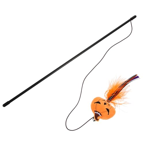 SOIMISS Interaktiver Katzen Teasing Stick Für Halloween Lustiger Katzen Mit Süßem Kürbis Design Kätzchen Und Katzen Fördert Und Bewegung SOIMISS Interaktiver Katzen Teasing Stick Für Halloween Lustiger Katzen Mit Süßem Kürbis Design Kätzchen Und Katzen Fördert Und Bewegung von SOIMISS