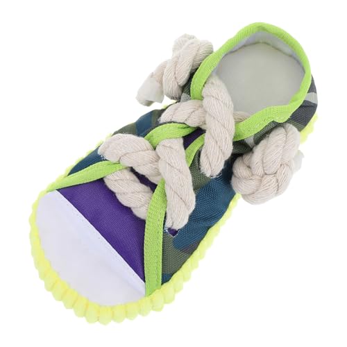 SOIMISS Interaktives Hundespielzeug Schuhe Form mit Quietschfunktion Strapazierfähiges Canvas Kauspielzeug für Kleine und Mittlere Hunde Kreative Hausschuh zur Beschäftigung und Zahnpflege SOIMISS Interaktives Hundespielzeug Schuhe Form mit Quietschfunktion Strapazierfähiges Canvas Kauspielzeug für Kleine und Mittlere Hunde Kreative Hausschuh zur Beschäftigung und Zahnpflege von SOIMISS