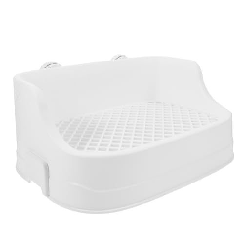 SOIMISS Kaninchen Toilette mit Passgenauem Langlebige Kunststoff Kotwanne für Meerschweinchen Hamster und Kleine Kleintiere Einfacher Töpfchentrainer für Sauberes Zuhause SOIMISS Kaninchen Toilette mit Passgenauem Langlebige Kunststoff Kotwanne für Meerschweinchen Hamster und Kleine Kleintiere Einfacher Töpfchentrainer für Sauberes Zuhause von SOIMISS
