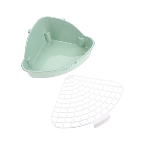 SOIMISS Kaninchen Wurf Box aus Fall Haustier Toilette für Kleintiere Abnehmbarer Töpfchen Trainer für Hamster Meerschweinchen und Chinchillas von SOIMISS