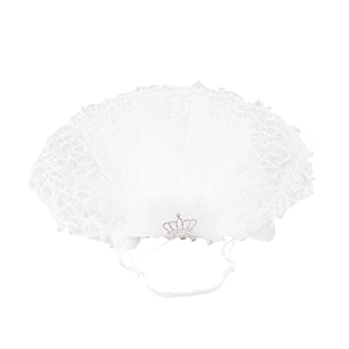 SOIMISS Katzen Brautschleier Haustier Hochzeits Braut Accessoires Kleine Boxen Für Chapeau Katzenhochzeit Cosplay Katzen Braut Kopfschmuck Geburtstagsdekorationen Süßer Topper von SOIMISS