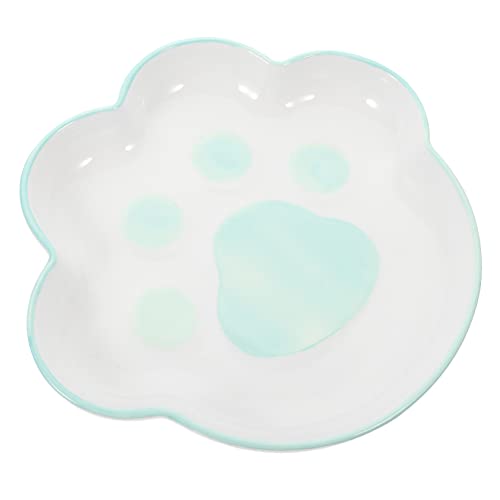 SOIMISS Katzenklauenschale aus Keramik Katzennäpfe angehoben Schüssel geneigter Katzennapf Rosa Katzennäpfe pet Water Bowl pet Food Container Futternapf für Katzen Keramikpulpenschale von SOIMISS