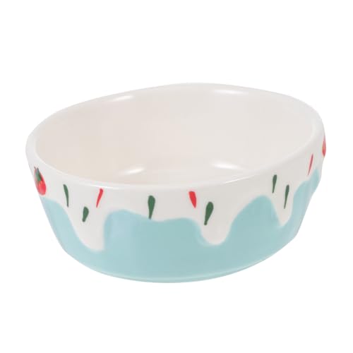 SOIMISS Keramik Futternapf für Kleine Haustiere Hamster Napf Wasserschale rutschfest Robust Blau für Chinchilla Kaninchen und Kleintiere Badezimmer Nutzung SOIMISS Keramik Futternapf für Kleine Haustiere Hamster Napf Wasserschale rutschfest Robust Blau für Chinchilla Kaninchen und Kleintiere Badezimmer Nutzung von SOIMISS