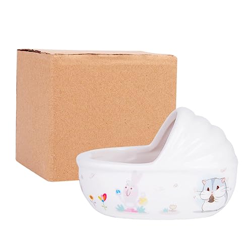 SOIMISS Keramische Hamster Badewanne Adorable Hamster Badewanne Für Kreative Reinigung Und Spaß Für Kleine Haustiere Für Hamster Mäuse Und Andere Kleintiere von SOIMISS
