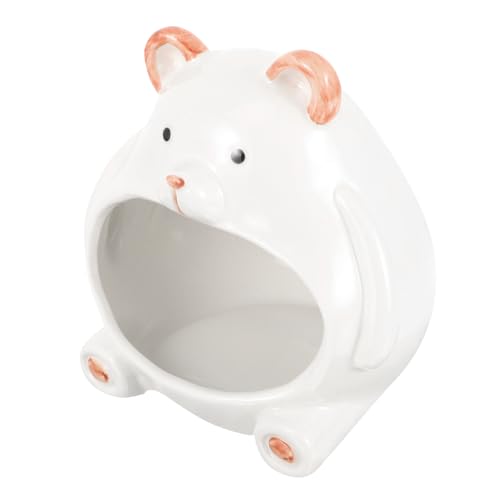 SOIMISS Keramisches Hamsterhaus Kühlendes Hamsterversteck aus Sicherem Keramikmaterial für Schlaf und Spiel Einfach zu Reinigen und Langlebig SOIMISS Keramisches Hamsterhaus Kühlendes Hamsterversteck aus Sicherem Keramikmaterial für Schlaf und Spiel Einfach zu Reinigen und Langlebig von SOIMISS