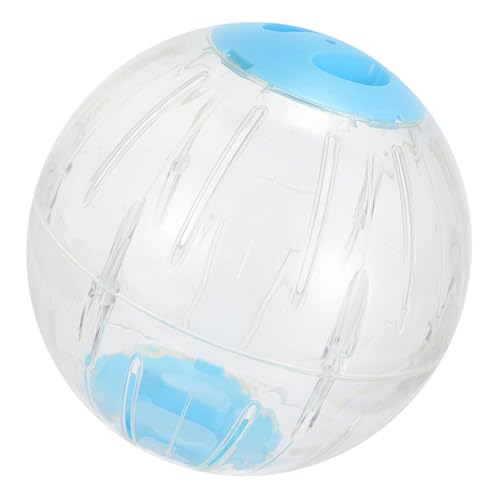 SOIMISS Kleiner Hamsterlaufball Transparent mit Belüftung Sicherer Zwerghamster Spielball Leicht und Einfach zu Montieren für Hamster Meerschweinchen und Chinchillas Platzsparend und von SOIMISS