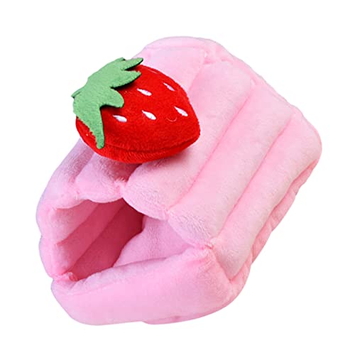 SOIMISS Kleines Haustierbett Für Hamster Und Meerschweinchen Warmes Und Schlafsack Aus Kuscheligem Material Für Wintermonate Komfortables Haustiernest SOIMISS Kleines Haustierbett Für Hamster Und Meerschweinchen Warmes Und Schlafsack Aus Kuscheligem Material Für Wintermonate Komfortables Haustiernest von SOIMISS