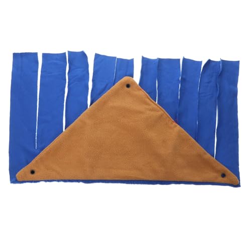 SOIMISS Kleintier Eckversteck und Hängematte aus Weichem Material Waschbar für Meerschweinchen Hamster Kaninchen und Kleine Haustiere Platzsparend für Käfigecken Sicheres Rückzugs und von SOIMISS