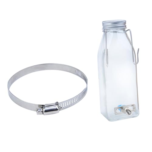 SOIMISS Kleintier Tränkehalterung Trinkflasche für Hamster und Kaninchen Auslaufsicher Leise für Käfige Praktisch und Hygienisch für Kleine Haustiere SOIMISS Kleintier Tränkehalterung Trinkflasche für Hamster und Kaninchen Auslaufsicher Leise für Käfige Praktisch und Hygienisch für Kleine Haustiere von SOIMISS